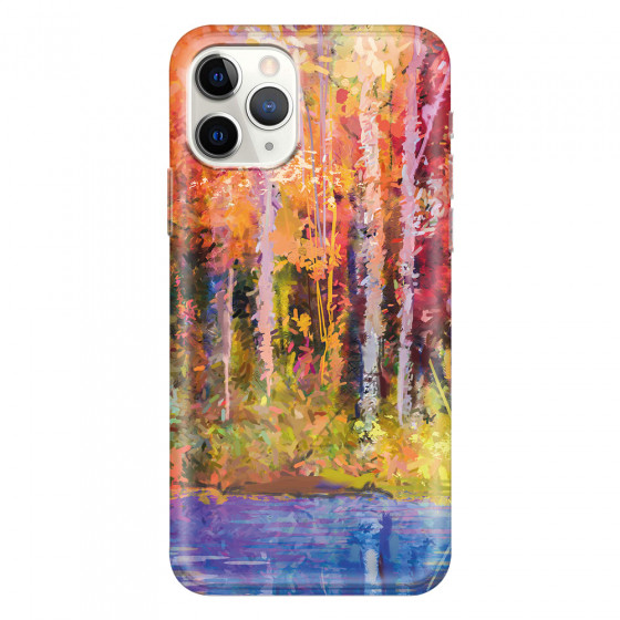 APPLE - iPhone 11 Pro Max - Soft Clear Case - Autumn Silence