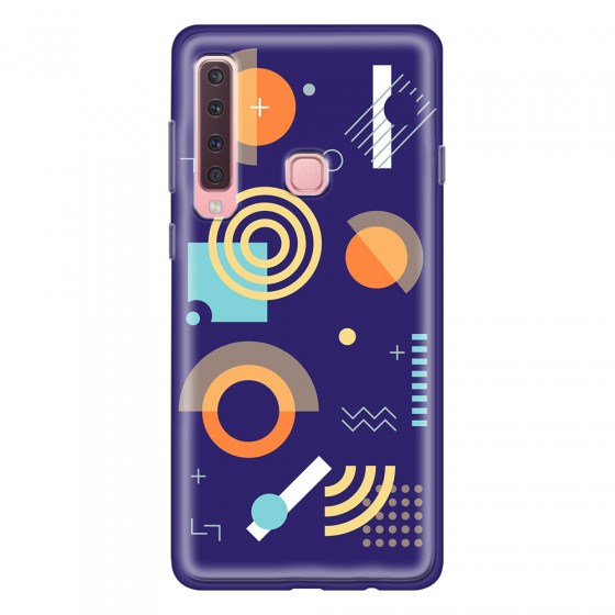 SAMSUNG - Galaxy A9 2018 - Soft Clear Case - Retro Style Series I.