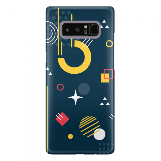 SAMSUNG - Galaxy Note 8 - 3D Snap Case - Retro Style Series II.