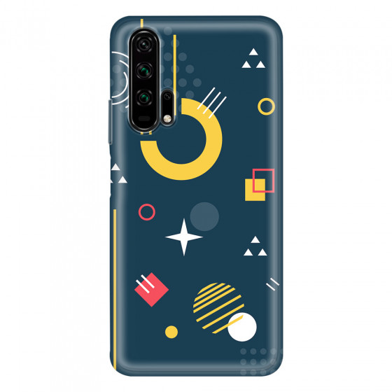 HONOR - Honor 20 Pro - Soft Clear Case - Retro Style Series II.