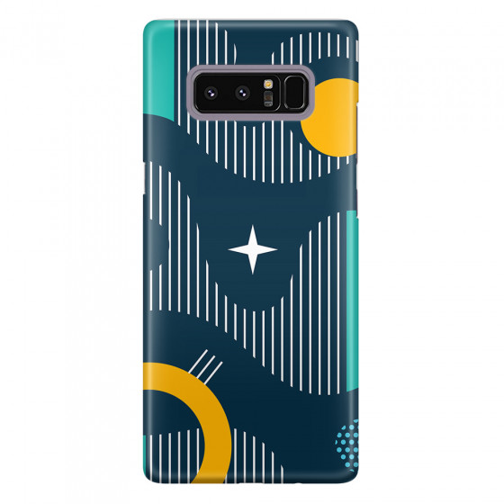 SAMSUNG - Galaxy Note 8 - 3D Snap Case - Retro Style Series IV.
