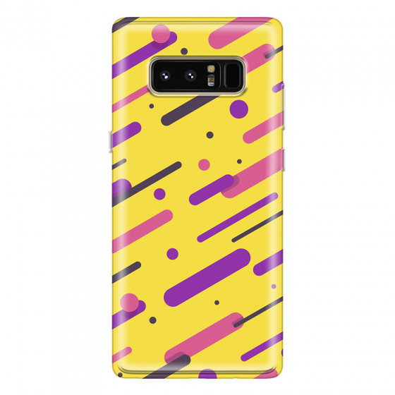 SAMSUNG - Galaxy Note 8 - Soft Clear Case - Retro Style Series VIII.
