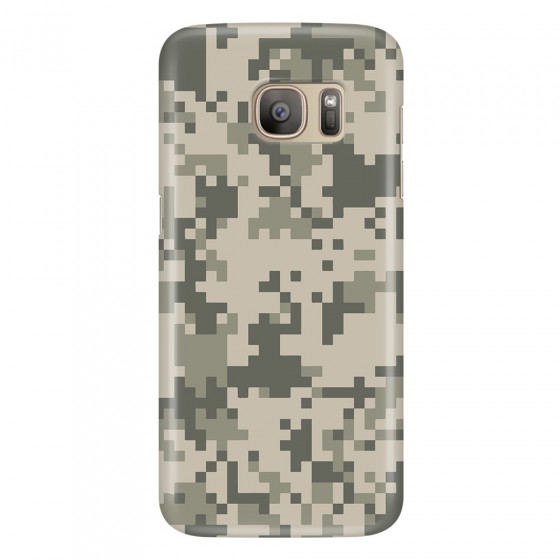 SAMSUNG - Galaxy S7 - 3D Snap Case - Digital Camouflage