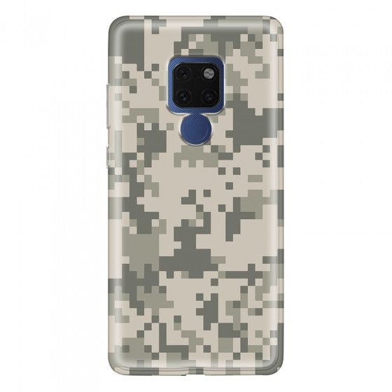 HUAWEI - Mate 20 - Soft Clear Case - Digital Camouflage