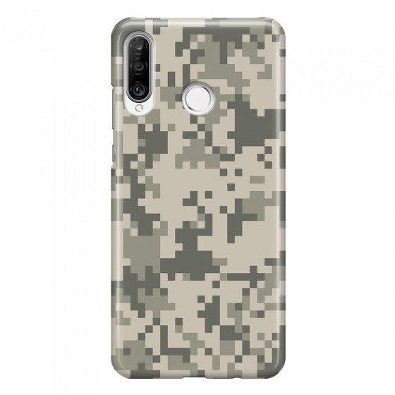 HUAWEI - P30 Lite - 3D Snap Case - Digital Camouflage