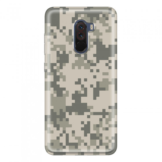 XIAOMI - Pocophone F1 - Soft Clear Case - Digital Camouflage