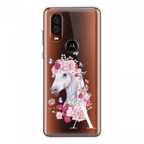 MOTOROLA by LENOVO - Moto One Vision - Soft Clear Case - Magical Horse