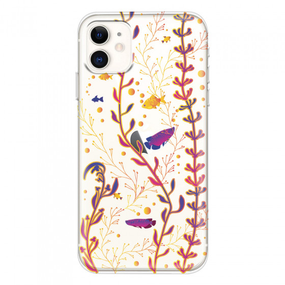 APPLE - iPhone 11 - Soft Clear Case - Clear Underwater World
