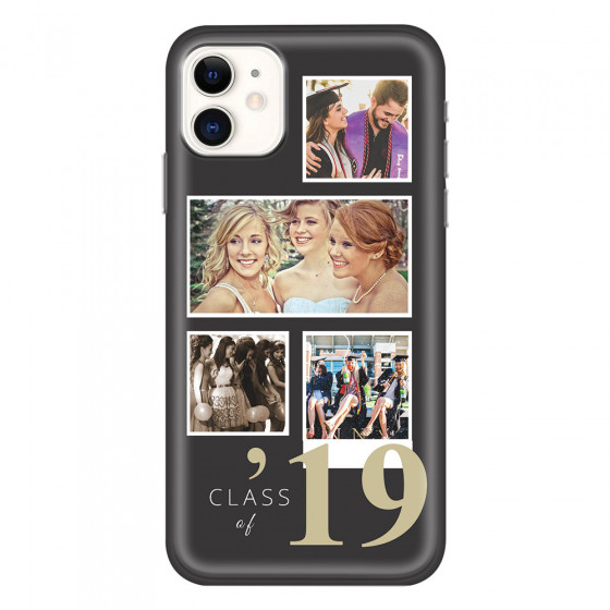 APPLE - iPhone 11 - Soft Clear Case - Graduation Time