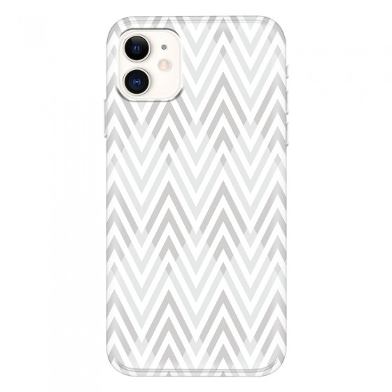 APPLE - iPhone 11 - Soft Clear Case - Zig Zag Patterns