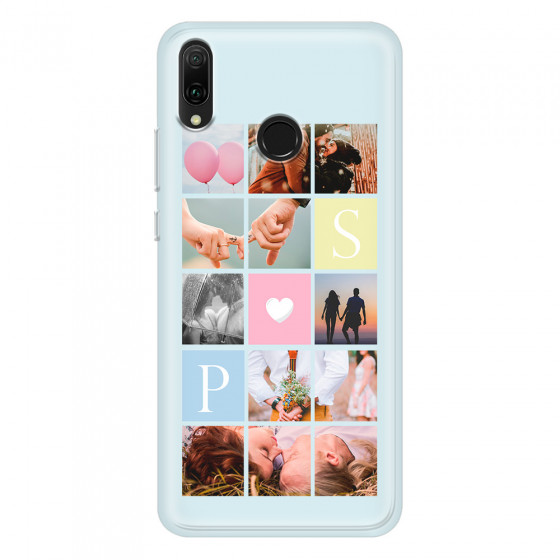 HUAWEI - Y9 2019 - Soft Clear Case - Insta Love Photo Linked