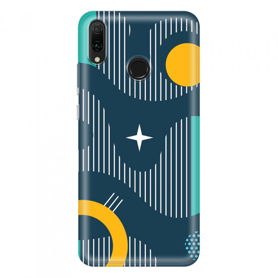 HUAWEI - Y9 2019 - Soft Clear Case - Retro Style Series IV.