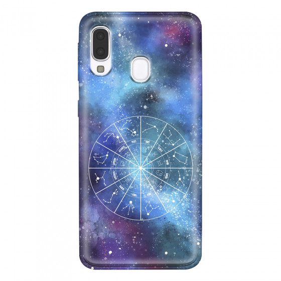 SAMSUNG - Galaxy A40 - Soft Clear Case - Zodiac Constelations