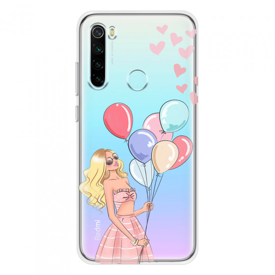 XIAOMI - Redmi Note 8 - Soft Clear Case - Balloon Party