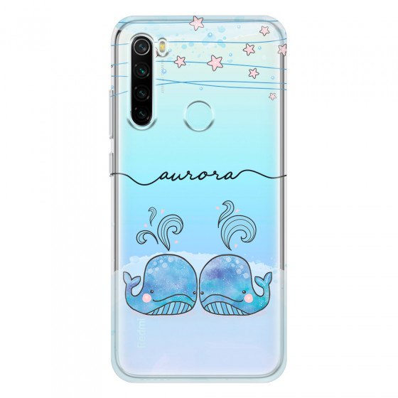 XIAOMI - Redmi Note 8 - Soft Clear Case - Little Whales