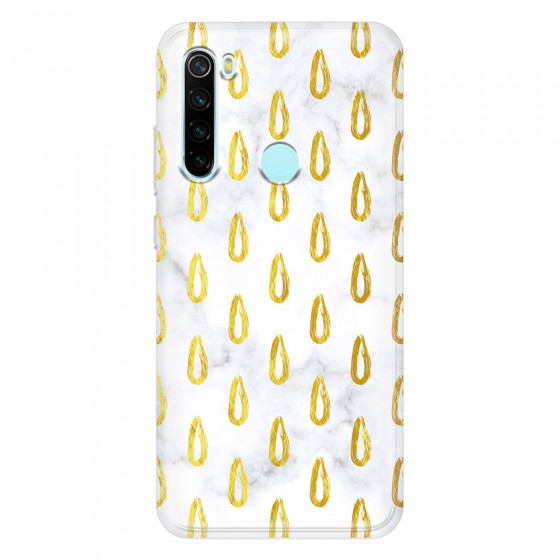XIAOMI - Redmi Note 8 - Soft Clear Case - Marble Drops