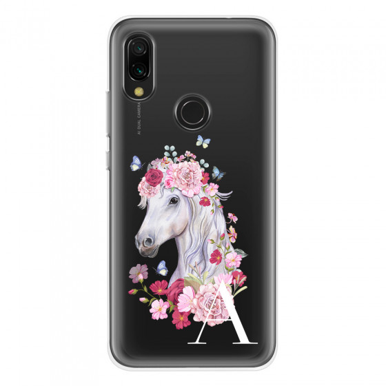 XIAOMI - Redmi 7 - Soft Clear Case - Magical Horse White