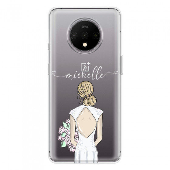 ONEPLUS - OnePlus 7T - Soft Clear Case - Bride To Be Blonde II.