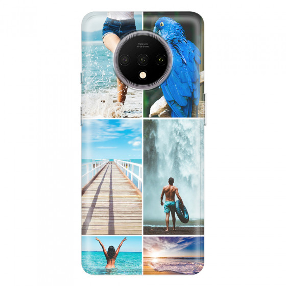 ONEPLUS - OnePlus 7T - Soft Clear Case - Collage of 6