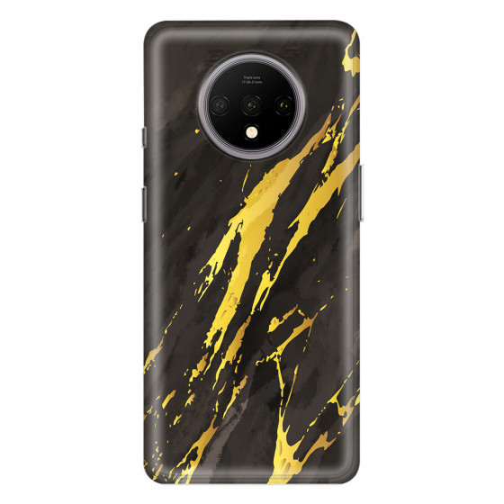 ONEPLUS - OnePlus 7T - Soft Clear Case - Marble Castle Black