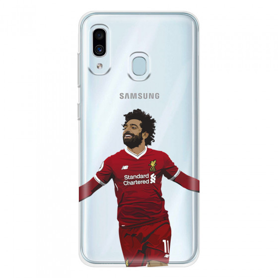 SAMSUNG - Galaxy A20 / A30 - Soft Clear Case - For Liverpool Fans