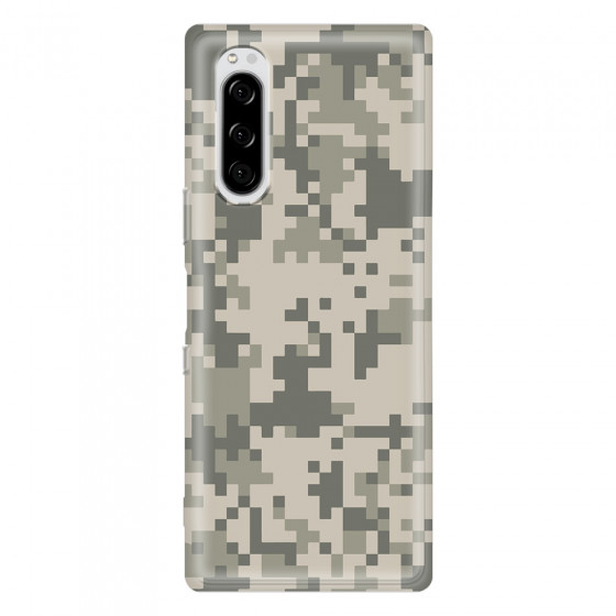 SONY - Sony Xperia 5 - Soft Clear Case - Digital Camouflage