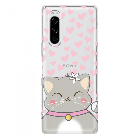 SONY - Sony Xperia 5 - Soft Clear Case - Kitty