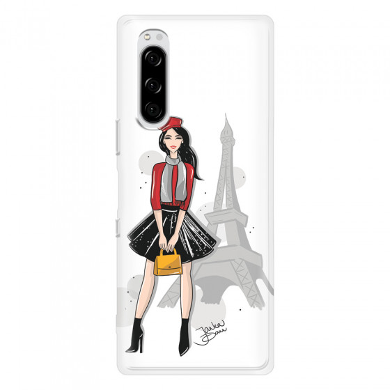 SONY - Sony Xperia 5 - Soft Clear Case - Paris With Love