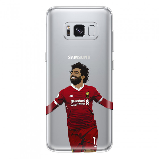 SAMSUNG - Galaxy S8 - Soft Clear Case - For Liverpool Fans