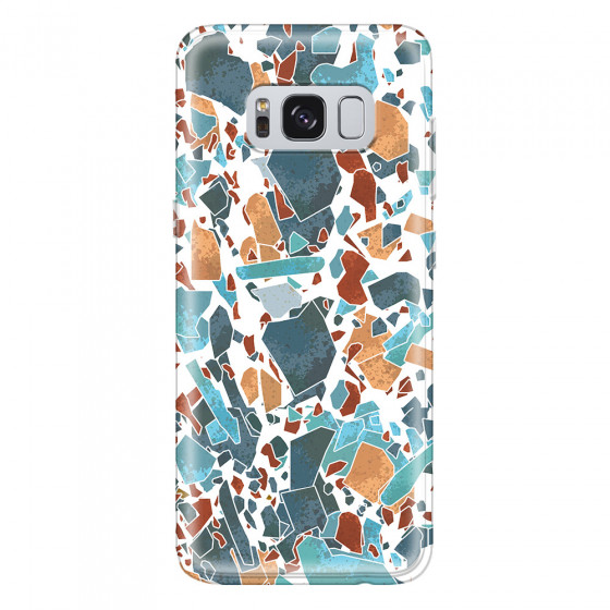 SAMSUNG - Galaxy S8 - Soft Clear Case - Terrazzo Design IV