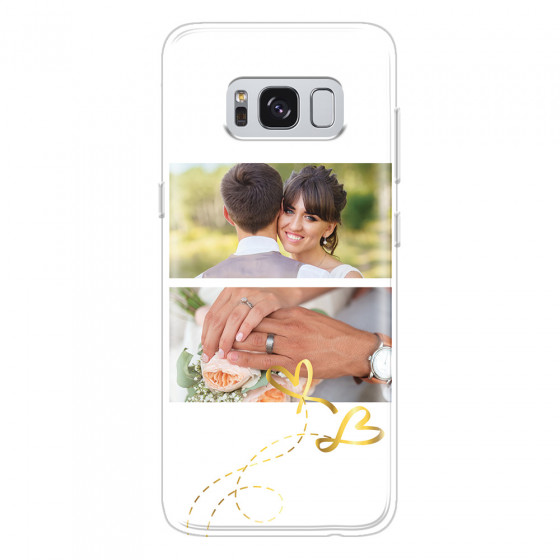 SAMSUNG - Galaxy S8 - Soft Clear Case - Wedding Day