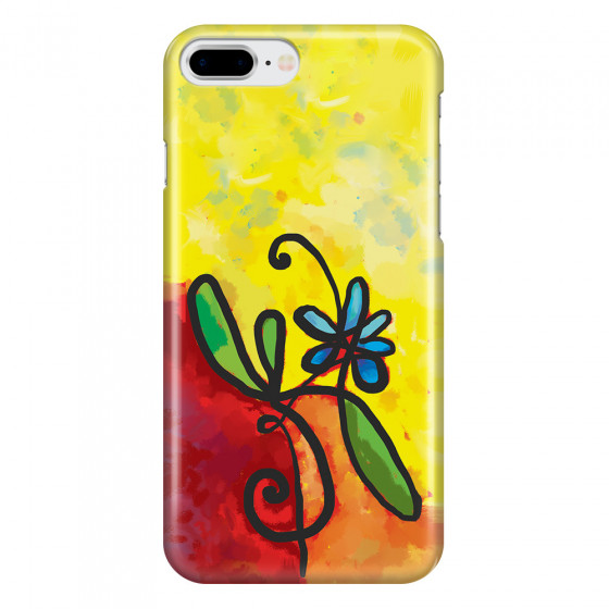 APPLE - iPhone 7 Plus - 3D Snap Case - Flower in Picasso Style