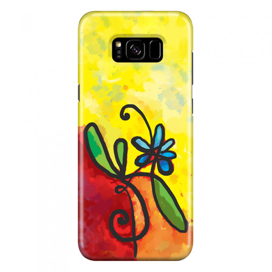 SAMSUNG - Galaxy S8 Plus - 3D Snap Case - Flower in Picasso Style