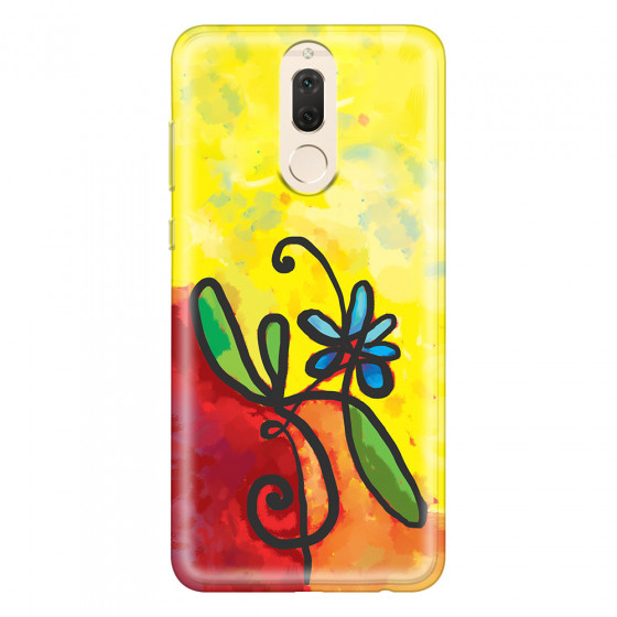 HUAWEI - Mate 10 lite - Soft Clear Case - Flower in Picasso Style