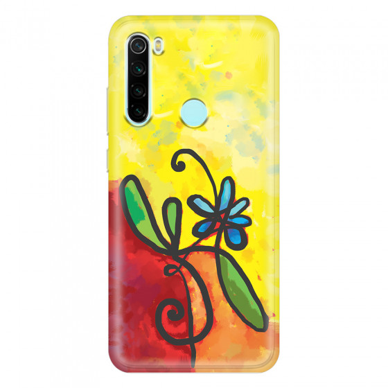 XIAOMI - Redmi Note 8 - Soft Clear Case - Flower in Picasso Style