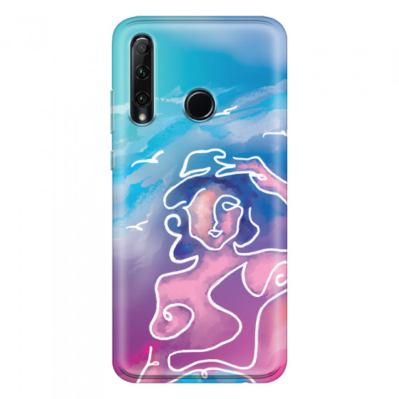 HONOR - Honor 20 lite - Soft Clear Case - Lady With Seagulls