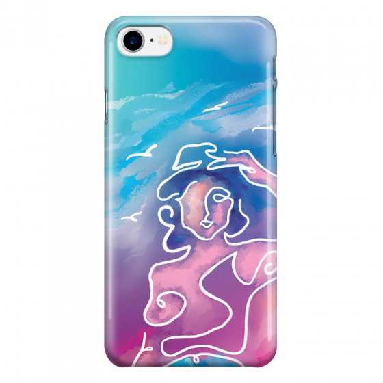 APPLE - iPhone 7 - 3D Snap Case - Lady With Seagulls