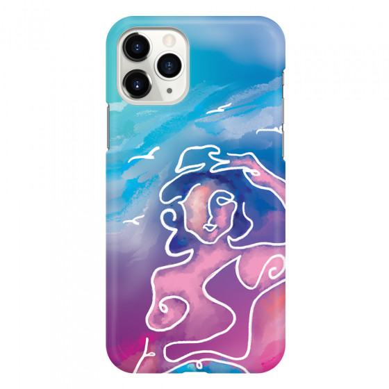 APPLE - iPhone 11 Pro - 3D Snap Case - Lady With Seagulls