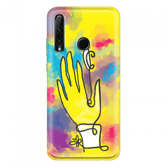 HONOR - Honor 20 lite - Soft Clear Case - Abstract Hand Paint