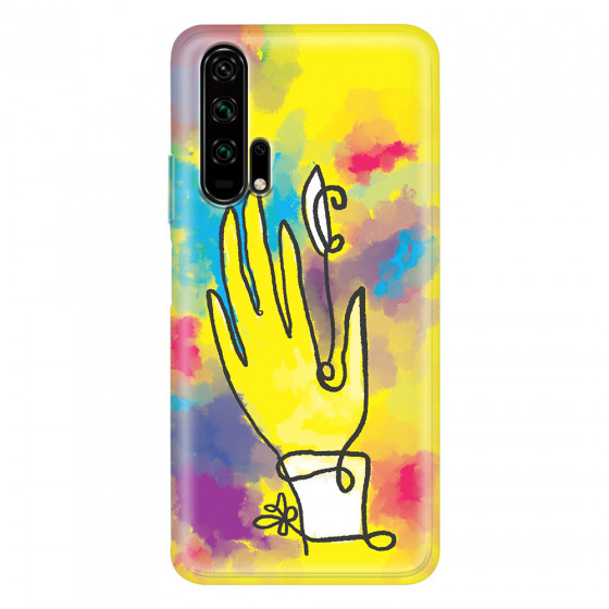 HONOR - Honor 20 Pro - Soft Clear Case - Abstract Hand Paint