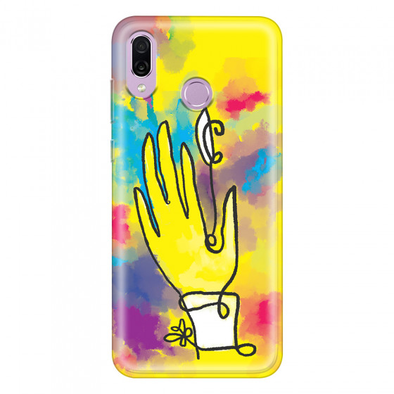HONOR - Honor Play - Soft Clear Case - Abstract Hand Paint
