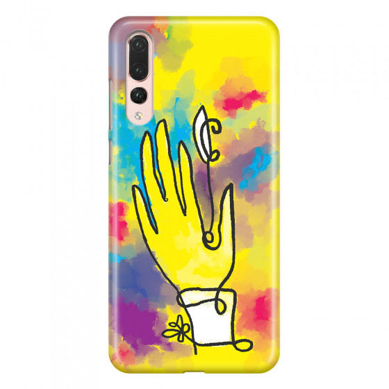 HUAWEI - P20 Pro - 3D Snap Case - Abstract Hand Paint