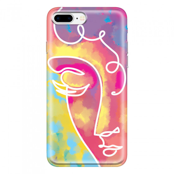 APPLE - iPhone 7 Plus - Soft Clear Case - Amphora Girl