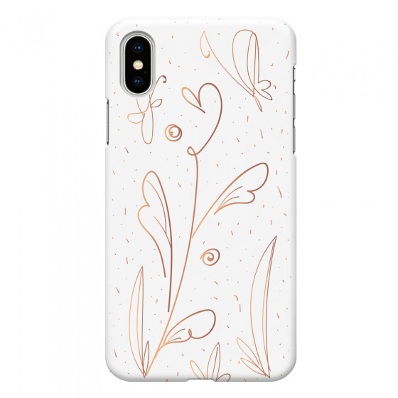 APPLE - iPhone XS - 3D Snap Case - Flowers In Style