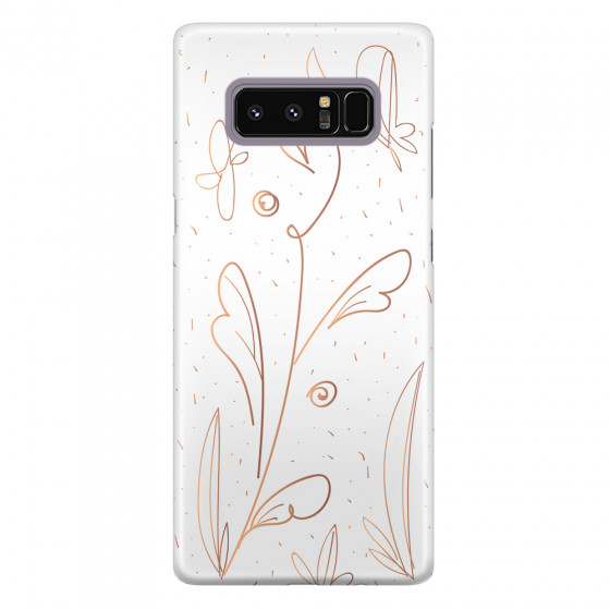 SAMSUNG - Galaxy Note 8 - 3D Snap Case - Flowers In Style