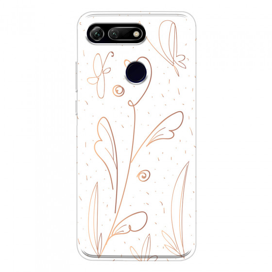 HONOR - Honor View 20 - Soft Clear Case - Flowers In Style