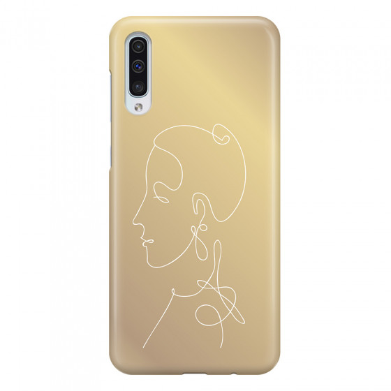SAMSUNG - Galaxy A70 - 3D Snap Case - Golden Lady