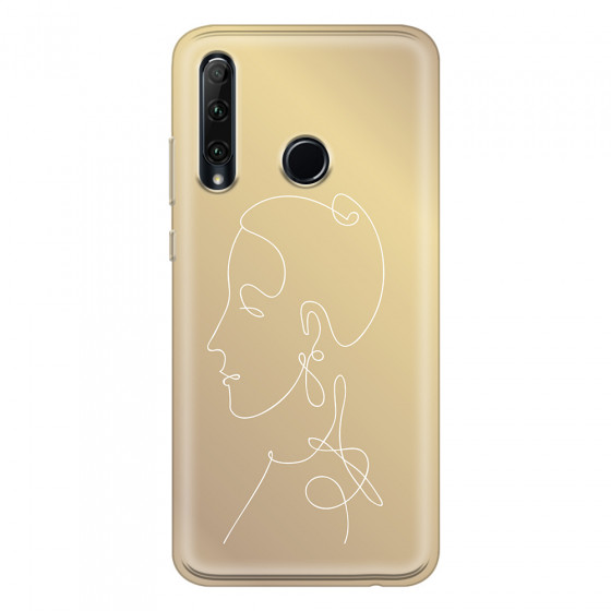 HONOR - Honor 20 lite - Soft Clear Case - Golden Lady