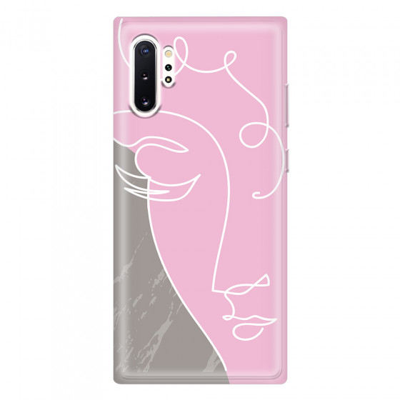 SAMSUNG - Galaxy Note 10 Plus - Soft Clear Case - Miss Pink