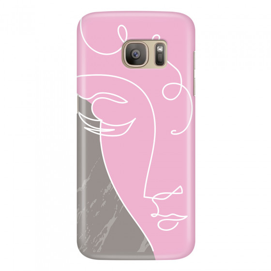 SAMSUNG - Galaxy S7 - 3D Snap Case - Miss Pink